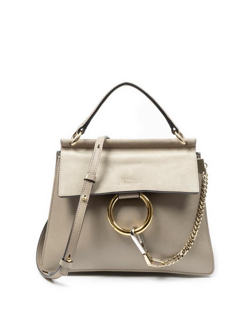 Chloe Faye Top Handle Bag Leather Small #365777C79B